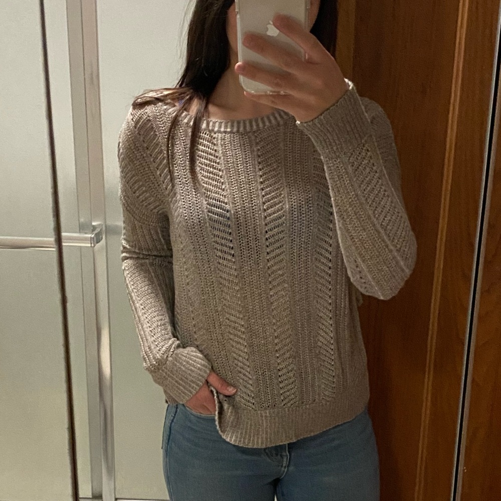 Open Back Sweater